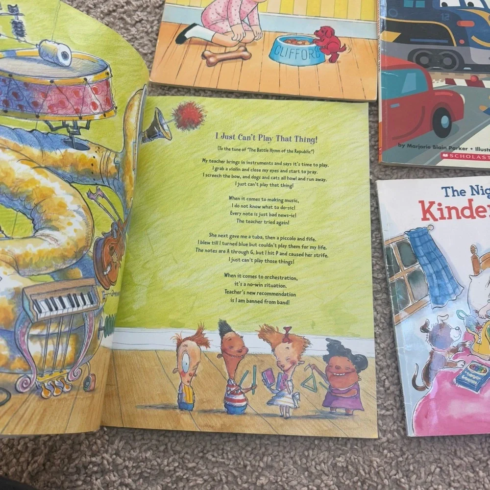 Scholastic Pre-K Kindergarten Book Bundle